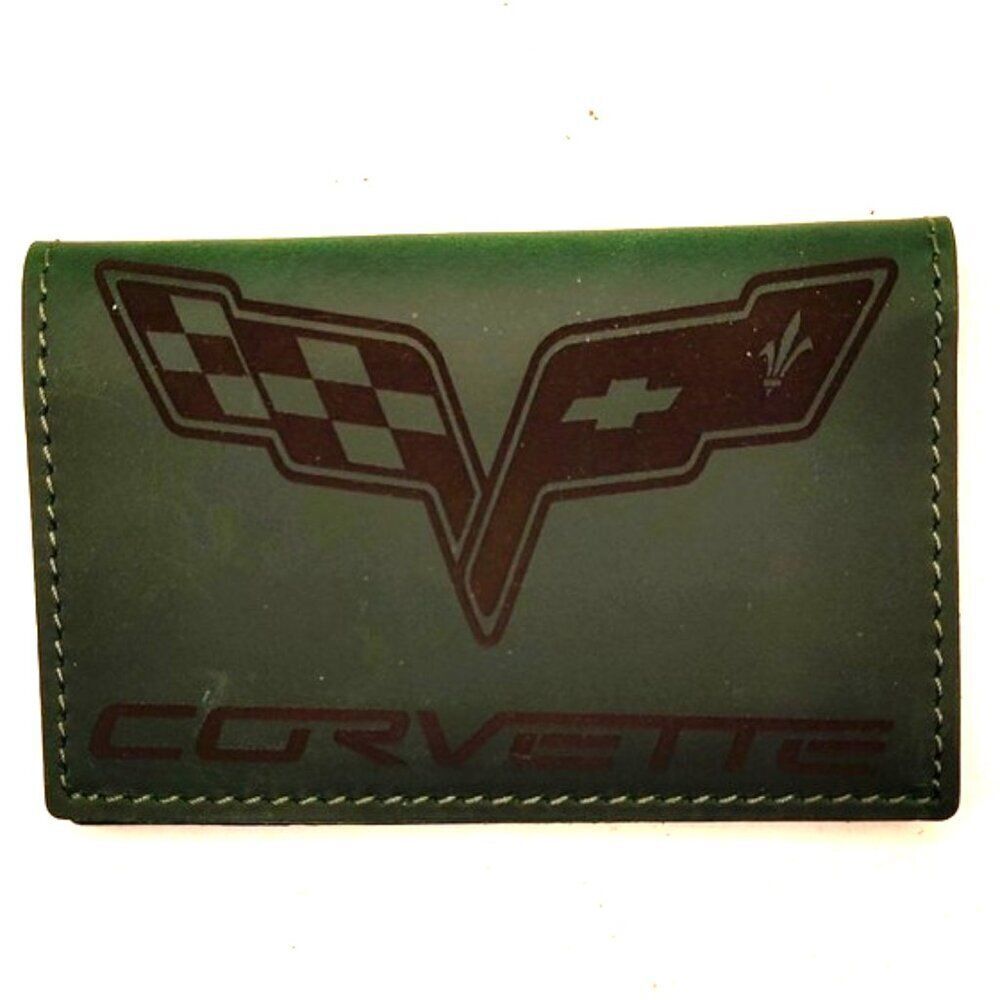 Vintage Old Style Card Holder Cash Wallet Crazy Horse Genuine Leather